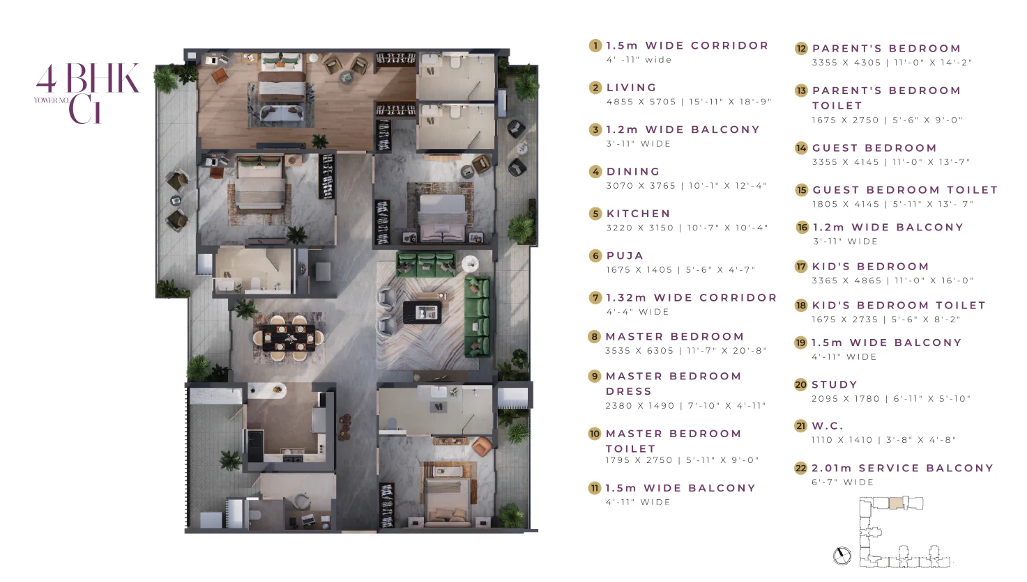 4bhk